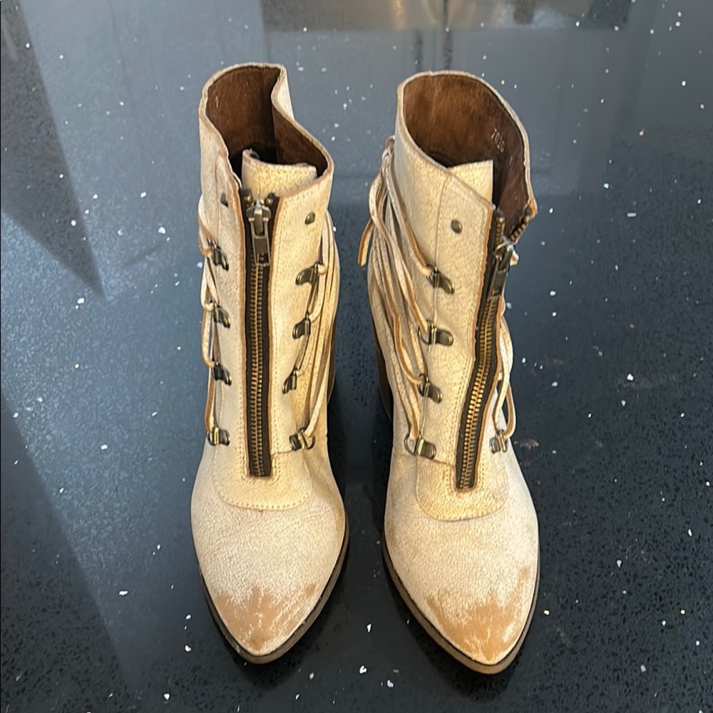 Zipper Front Boots